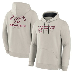 �t�@�i�e�B�N�X �����Y �g�b�v�X T�V���c �p�[�J�[ Men's Fanatics Off White Cleveland Cavaliers Crossover Collection Blocked Shot Premium Pullover Hoodie Cav Beige �x�[�W��