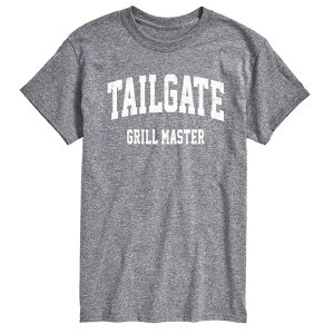 �A�j���L�����N�^�[ �����Y �g�b�v�X T�V���c �g�[�� �O���t�B�b�N Licensed Character Big & Tall Tailgate Grill Master Graphic Tee Athletic Heather �w�U�[