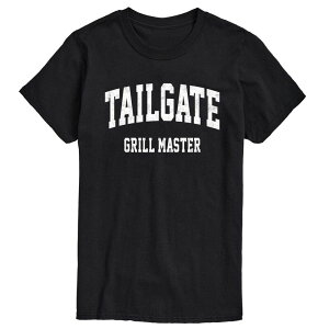 �A�j���L�����N�^�[ �����Y �g�b�v�X T�V���c �g�[�� �O���t�B�b�N Licensed Character Big & Tall Tailgate Grill Master Graphic Tee Black �u���b�N