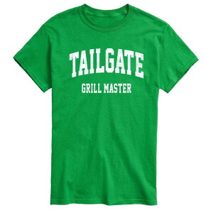 �A�j���L�����N�^�[ �����Y �g�b�v�X T�V���c �g�[�� �O���t�B�b�N Licensed Character Big & Tall Tailgate Grill Master Graphic Tee Green �O���[��