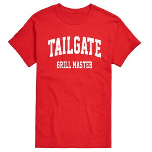 �A�j���L�����N�^�[ �����Y �g�b�v�X T�V���c �g�[�� �O���t�B�b�N Licensed Character Big & Tall Tailgate Grill Master Graphic Tee Red ���b�h