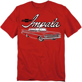 アニメキャラクター メンズ トップス Tシャツ トール グラフィック Licensed Character Big & Tall Chevrolet Classic Impala Graphic Tee Red レッド