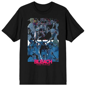 AjLN^[ Y gbvX TVc OtBbN LICENSED CHARACTER Men's Bleach 1000 Year Blood War Villains Graphic Tee Black ubN
