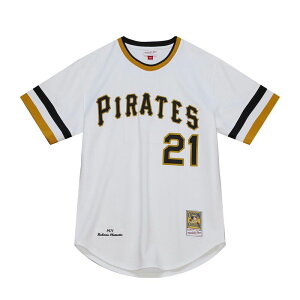�~�b�`�F��&�l�X �����Y �g�b�v�X T�V���c �W���[�W�[ Men's Mitchell & Ness Roberto Clemente White Pittsburgh Pirates Cooperstown Collection Authentic Jersey Pir White �z���C�g