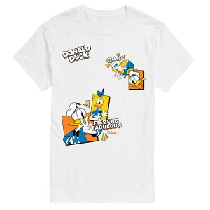 AjLN^[ Y gbvX TVc g[ OtBbN Licensed Character Big & Tall Disney's Donalduck Collage Graphic Tee White zCg