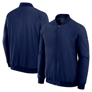 �t�@�i�e�B�N�X �����Y �A�E�^�[ �W���P�b�g�E�u���]�� Men's Fanatics Navy Seattle Kraken Authentic Proad Lightweight Full-Zip Bomber Jacket Krk Navy �l�C�r�[