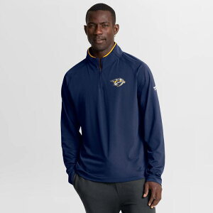 �t�@�i�e�B�N�X �����Y �g�b�v�X T�V���c Men's Fanatics Navy Nashville Predators Authentic Pro Rink Training Quarter-Zipullover Pdt Navy �l�C�r�[