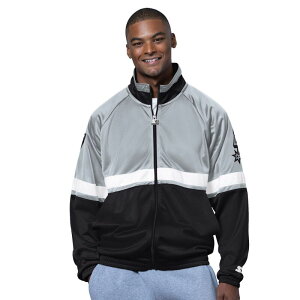 �X�^�[�^�[ �����Y �A�E�^�[ �W���P�b�g�E�u���]�� Men'starter Black/White Santonio Spurs The Veteran Tricotrack Raglan Full-Zip Jacket Spr Black �u���b�N