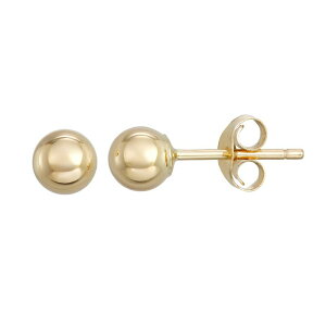 Aufbh fB[X ANZT[ sAXECO Unbranded 18k Gold 4 mm Ball Stud Earrings 18k Gold S[h