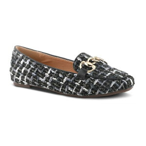 yz pgVA fB[X T_ V[Y Patrizia Knit-Knot Women's Slip-On Loafers Black Multi