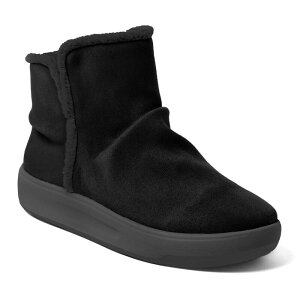�f�B�A�t�H�[���Y ���f�B�[�X �V���[�Y �u�[�c�E���C���u�[�c �A���N�� Dearfoams Pine Women's Water-Resistant Ankle Boot Black �u���b�N