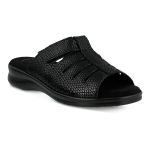 yz tNTX fB[X T_ V[Y Flexus by Spring Step Women's Vamp Sandals Black
