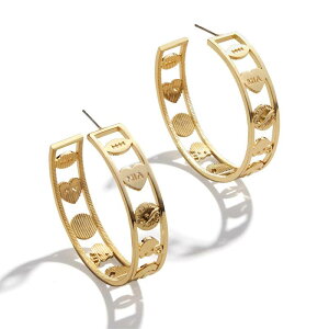 �E�F�A �o�C �G���� �A���h���[�Y ���f�B�[�X �A�N�Z�T���[ �s�A�X�E�C�������O WEAR by Erin Andrews x Baublebar Miami Dolphins Motif Hoop Earrings Dol Multi �}���`�J���[