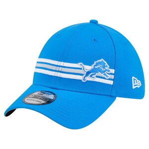 �j���[�G�� �����Y �A�N�Z�T���[ �X�q Men's New Era Blue Detroit Lionstripes 39THIRTY Flex Hat Lns Blue �u���[