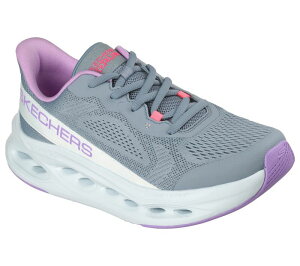 �X�P�b�`���[�Y ���f�B�[�X �V���[�Y �X�j�[�J�[ Skechers Max Cushioninglide-Step Fairmont Women's Cushioned Sneakers Blue Purple �u���[