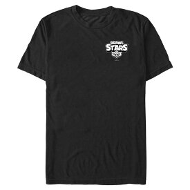 アニメキャラクター メンズ トップス Tシャツ ロゴ グラフィック Licensed Character Men's Brawl Starsmallogo Graphic Tee Black ブラック