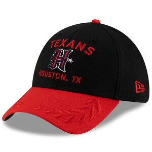�j���[�G�� �����Y �A�N�Z�T���[ �X�q Men's New Era Black/Red Houston Texans 2025 NFL Draft 39THIRTY Flex Hatxs Black �u���b�N