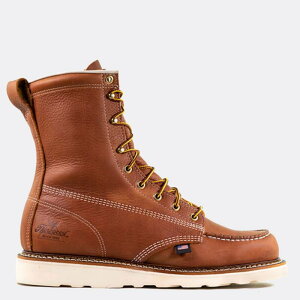 �\���O�b�h �����Y �V���[�Y �u�[�c�E���C���u�[�c Thorogood Men's American Heritage 8 Inch Tobacco Moc Toe Maxwear Wedge Tobacco