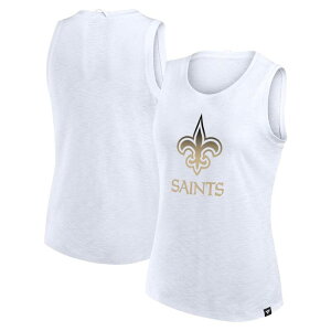 �t�@�i�e�B�N�X ���f�B�[�X �g�b�v�X T�V���c Women'sFanatics White New Orleansaintslub Tank Top Snt White �z���C�g