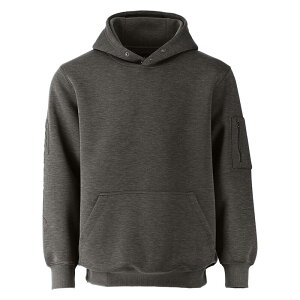 �\���O�b�h �����Y �g�b�v�X T�V���c �p�[�J�[ Thorogood Men's DWR Snap Neck Performance Hoodie Charcoal Heather �`���R�[��