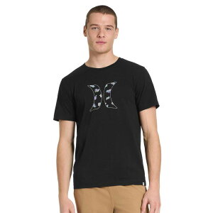 �n�[���[ �����Y �g�b�v�X T�V���c �O���t�B�b�N Men's Hurley Graphic Tee Black �u���b�N