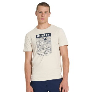 �n�[���[ �����Y �g�b�v�X T�V���c �O���t�B�b�N Men's Hurley Graphic Tee Bone
