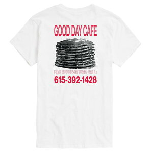 �A�j���L�����N�^�[ �����Y �g�b�v�X T�V���c �g�[�� �O���t�B�b�N Licensed Character Big & Tall Russell Dickerson Gooday Cafe Graphic Tee White �z���C�g