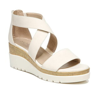 �\�E���j���g���C�U�[ ���f�B�[�X �V���[�Y �T���_�� SOUL Naturalizer Goodtimes Women's Wedge Sandals Porcelain