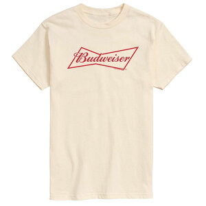 �A�j���L�����N�^�[ �����Y �g�b�v�X T�V���c ���S �O���t�B�b�N Licensed Character Men's Budweiser Bowtie Logo Graphic Tee Cream �N���[��