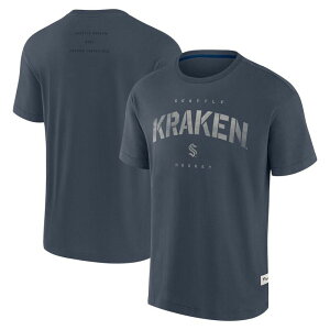 �t�@�i�e�B�N�X �����Y �g�b�v�X T�V���c Men's Fanatics Navy Seattle Kraken Elements Weathered Tonal Future Ground T-Shirt Krk Navy �l�C�r�[