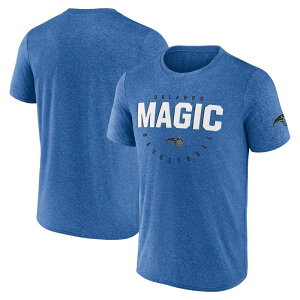 �A���u�����f�b�h �����Y �g�b�v�X T�V���c Unbranded Men's Heather Blue Orlando Magic Block Practice Performance T-Shirt Mag Multi �}���`�J���[