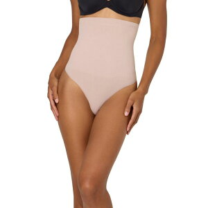 ���C�f���t�H�[�� ���f�B�[�X �{�g���X �J�W���A���p���c �n�C�E�G�X�g Maidenform Women's Tummy Control Seamless High-Waisthong Shapewear DMS835 Evening Blush �u���b�V��