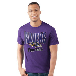 �X�^�[�^�[ �����Y �g�b�v�X T�V���c Men'sStarter Purple Baltimore Ravens Prime Time T-Shirt Rav Purple �p�[�v��