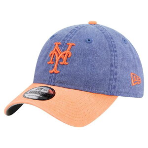 �j���[�G�� �����Y �A�N�Z�T���[ �X�q Men's New Era Blue/Orange New York Metselect 9TWENTY Adjustable Hat Met Blue �u���[