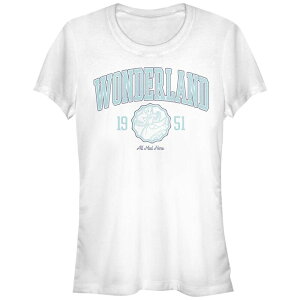 �f�B�Y�j�[ ���f�B�[�X �g�b�v�X T�V���c �O���t�B�b�N Disney's Alice In Wonderland Alice 1951 Juniors' Graphic Tee White �z���C�g