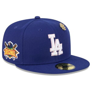 �j���[�G�� �����Y �A�N�Z�T���[ �X�q Men's New Era Royalos Angeles Dodgers 2025 Big League Chew 59FIFTY Fitted Hat Lad Blue �u���[