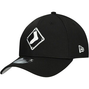 �j���[�G�� �����Y �A�N�Z�T���[ �X�q Men's New Era Black Chicago White Sox 2025 Batting Practice 39THIRTY Flex Hat Sox Black �u���b�N