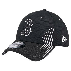 �j���[�G�� �����Y �A�N�Z�T���[ �X�q Men's New Era Black Boston Red Sox Active Dash Mark 39THIRTY Flex Hat Rsx Black �u���b�N