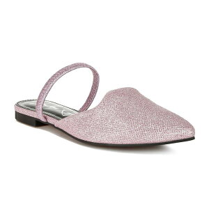 hO fB[X V[Y T_ London Rag Twiggy Women's Mule Flats Pink sN