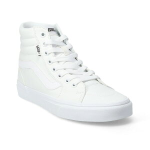 oY fB[X V[Y Xj[J[ VansR Filmore Women's High-Top Sneakers White zCg