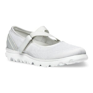 �v���y�b�g ���f�B�[�X �V���[�Y �X�j�[�J�[ PropetravelActiv Women's Mary Jane Walking Shoes White �z���C�g