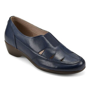 �C�[�W�[�X�s���b�g ���f�B�[�X �V���[�Y �T���_�� �J�b�g�A�E�g Easy Spirit Daisie Women's Cut Out Mules Dark Blue Leather �u���[