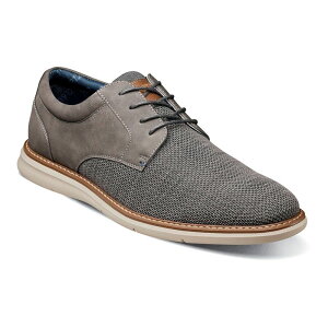 �m���u�b�V�� �����Y �V���[�Y �I�b�N�X�t�H�[�h �j�b�g Nunn BushR Chase Knit Men's Oxford Shoes Gray Multi �O���[