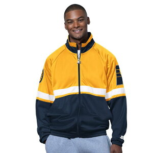 �X�^�[�^�[ �����Y �A�E�^�[ �W���P�b�g�E�u���]�� Men'starter Navy/White Indiana Pacers The Veteran Tricotrack Raglan Full-Zip Jacket Pcr Navy �l�C�r�[