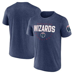 �A���u�����f�b�h �����Y �g�b�v�X T�V���c Unbranded Men's Heather Navy Washington Wizards Block Practice Performance T-Shirt Wiz Navy �l�C�r�[