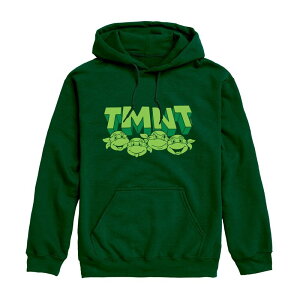 �A�j���L�����N�^�[ �����Y �g�b�v�X T�V���c �p�[�J�[ �O���t�B�b�N Licensed Character Men's Teenage Mutant Ninja Turtles Graphic Hoodie Forest Green �O���[��