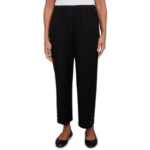 �A���t���b�h �_�i�[ ���f�B�[�X �{�g���X �J�W���A���p���c �A���N�� Women's Alfredunner Button Cuffed Ankle Pants Black �u���b�N