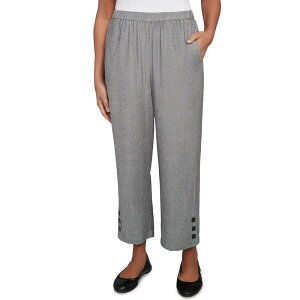 �A���t���b�h �_�i�[ ���f�B�[�X �{�g���X �J�W���A���p���c �A���N�� Women's Alfredunner Button Cuffed Ankle Pants Gray �O���[