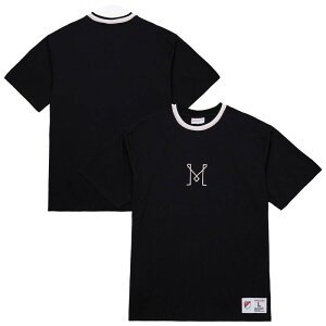 �~�b�`�F��&�l�X �����Y �g�b�v�X T�V���c Mitchell & Ness Black Inter Miami CF Playmaker T-Shirt Mls Black �u���b�N