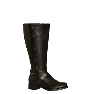 �A�x�j���[ ���f�B�[�X �V���[�Y �u�[�c�E���C���u�[�c �g�[�� Avenue Women's Wide Width Alex Studded Tall Boot Black �u���b�N